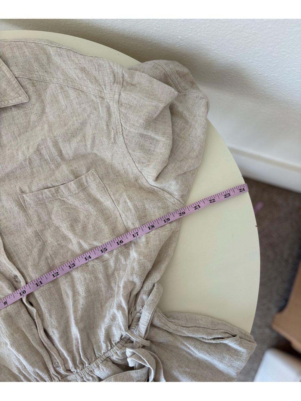 Gentle Fawn light beige romper XL (see photos) - Picture 10 of 12